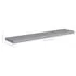  Rafturi de perete suspendate, 4 buc., gri, 120x23,5x3,8 cm, MDF