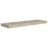  Rafturi de perete suspendate 4 buc., stejar, 80x23,5x3,8 cm MDF