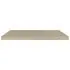  Rafturi de perete suspendate 4 buc., stejar, 80x23,5x3,8 cm MDF