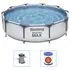 Bestway Set de piscină Steel Pro MAX, 305 x 76 cm