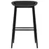  Set mobilier de bar, 5 piese, alb și negru