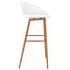  Set mobilier de bar, 5 piese, alb