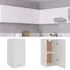  Dulap suspendat “Lyon”, alb, 29,5 x 31 x 60 cm, lemn prelucrat