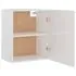  Dulap suspendat “Lyon” alb extralucios 50 x 31 x 60 cm