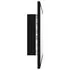  Oglindă de baie cu LED, negru, 60x8,5x37 cm, acril