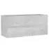 Dulap de chiuvetă, gri beton, 100x38,5x45 cm, PAL