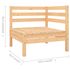  Set mobilier de grădină, 10 piese, lemn masiv de pin