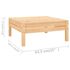  Set mobilier de grădină, 7 piese, lemn masiv de pin