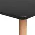  Set mobilier de bar, 5 piese, negru și alb