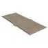  Perne scaun spătar înalt 4 buc., gri taupe, 120x50x3 cm, textil