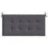  Pernă de bancă de grădină antracit 120x50x4 cm textil oxford