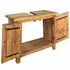  Set mobilier de baie, lemn masiv de pin