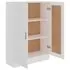  Bibliotecă, alb, 82,5 x 30,5 x 115 cm, lemn prelucrat