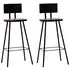  Set mobilier de bar, 3 piese, multicolor, lemn masiv reciclat