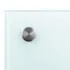   Panou antistropi de bucătărie, alb, 100x40 cm sticlă securizată