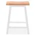  Set mobilier de bar, 3 piese, alb, MDF