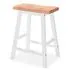 Set mobilier de bar, 3 piese, alb, MDF