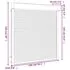  Oblon rulant, alb, 140 x 150 cm, aluminiu