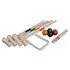 Set de crochet din lemn pentru 4 jucători  