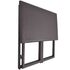 Set mobilier exterior pliabil, 5 piese, maro, oțel, poliratan  