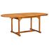  Set mobilier de exterior, 7 piese, lemn masiv de acacia