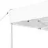  Cort de petrecere pliabil profesional, alb, 4,5x3 m, aluminiu