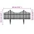  Borduri de gazon, 17 buc., antracit, 10 m, PP