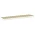  Rafturi perete suspendate 2 buc. stejar/alb 90x23,5x3,8 cm MDF