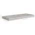  Raft de perete suspendat, gri beton, 60x23,5x3,8 cm, MDF