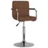  Scaun de bar, maro, material textil