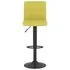  Scaun de bar, verde, material textil