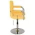  Scaun de bar, galben, material textil