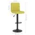  Scaun de bar, verde, material textil