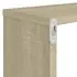  Rafturi de perete cub, 4 buc., stejar sonoma, 80x15x26,5cm lemn