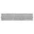  Rafturi de perete 2 buc. gri beton 80x11,5x18 cm lemn prelucrat