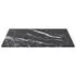  Blat masă negru 30x30 cm 6 mm sticlă securizată design marmură