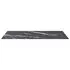  Blat masă negru 100x62 cm 8mm sticlă securizată design marmură