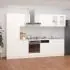  Set dulapuri de bucătărie, 8 piese, alb, PAL