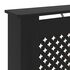  Mască pentru calorifer, negru, 78 cm, MDF