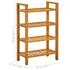  Pantofar cu 4 rafturi, 50x27x80 cm, lemn masiv de stejar