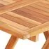  Set mobilier bistro cu perne antracit, 3 piese, lemn masiv tec