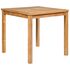  Set mobilier de grădină, 3 piese, lemn masiv de tec
