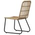  Set mobilier de exterior, 5 piese, poliratan și sticlă