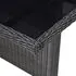  Set mobilier de grădină, 9 piese, poliratan