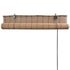  Jaluzele din bambus tip rulou, 2 buc., maro, 80 x 160 cm