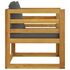  Set mobilier grădină cu perne, 7 piese, lemn masiv de acacia