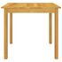  Set mobilier pentru grădină, 3 piese, gri închis
