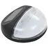  Lămpi solare de exterior cu LED-uri, 12 buc., negru, rotund
