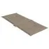  Perne scaun spătar înalt 6 buc., gri taupe, 120x50x3 cm, textil