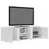  Dulap TV, alb, 120x34x37 cm, lemn prelucrat
